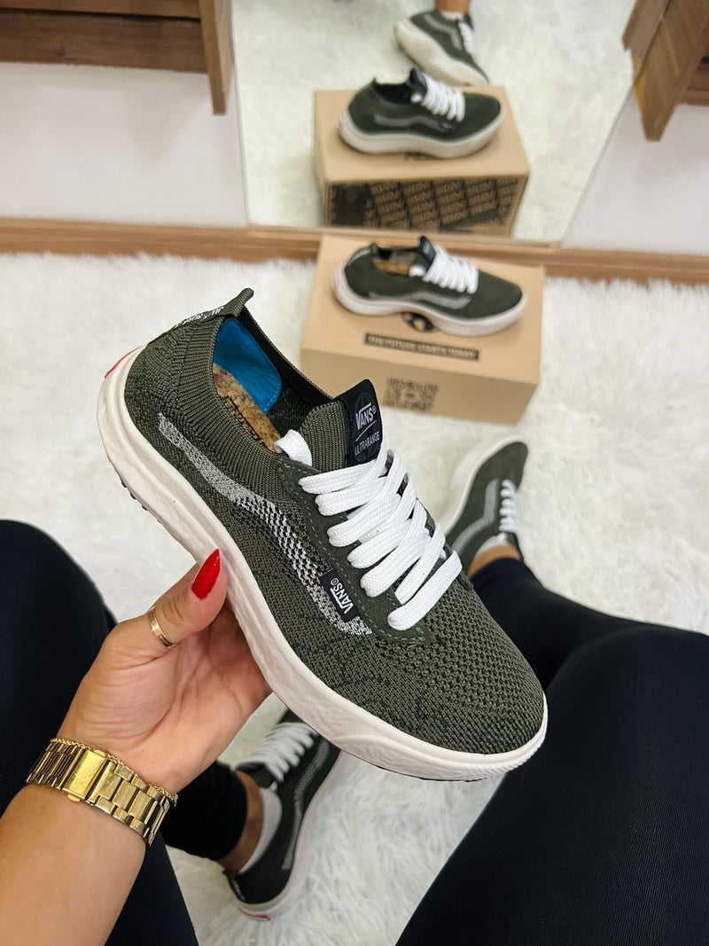 VANS VR3 VERDE BRANCO