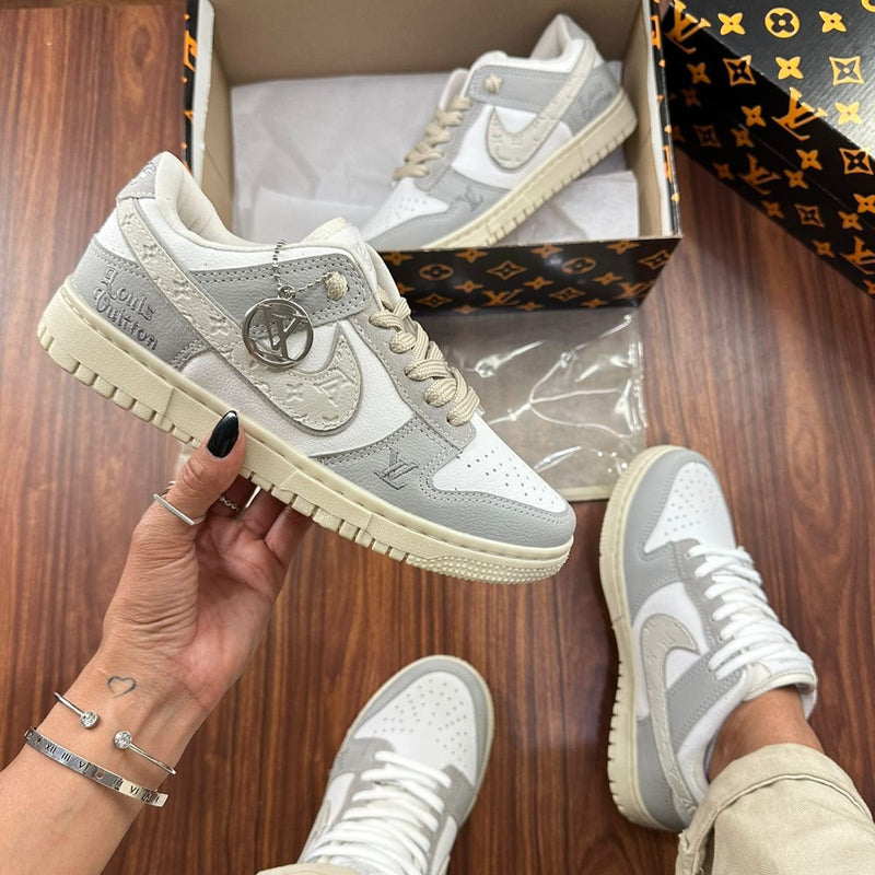 NIKE DUNK LOW LOUIS VUITTON GELO NATURAL