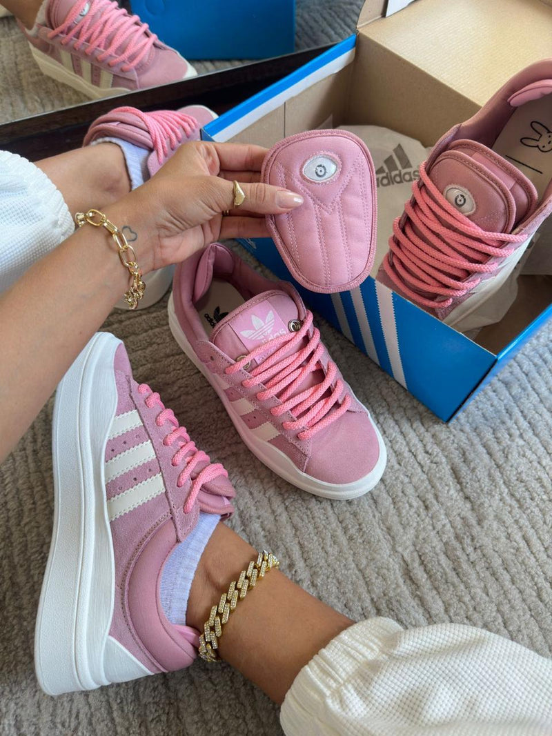 ADIDAS BAD BUNNY ROSA BRANCO