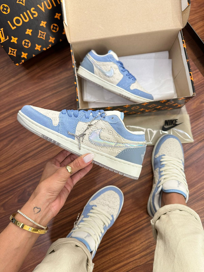 JORDAN LOUIS VUITTON GELO AZUL