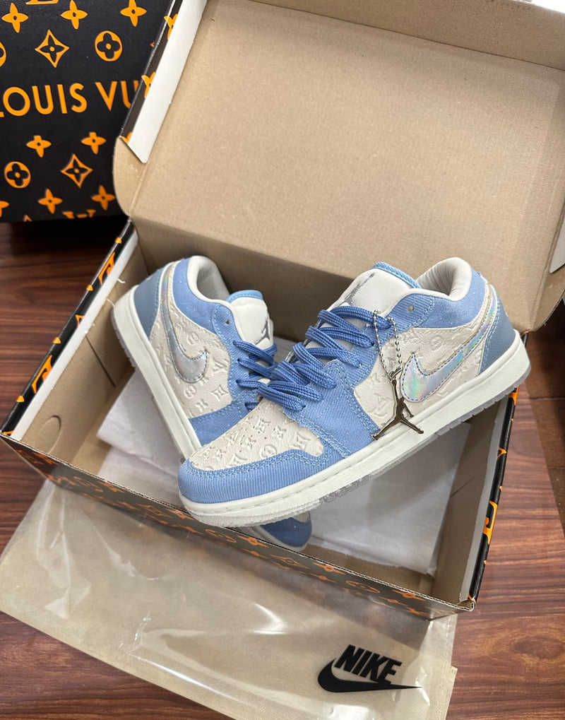 JORDAN LOUIS VUITTON GELO AZUL