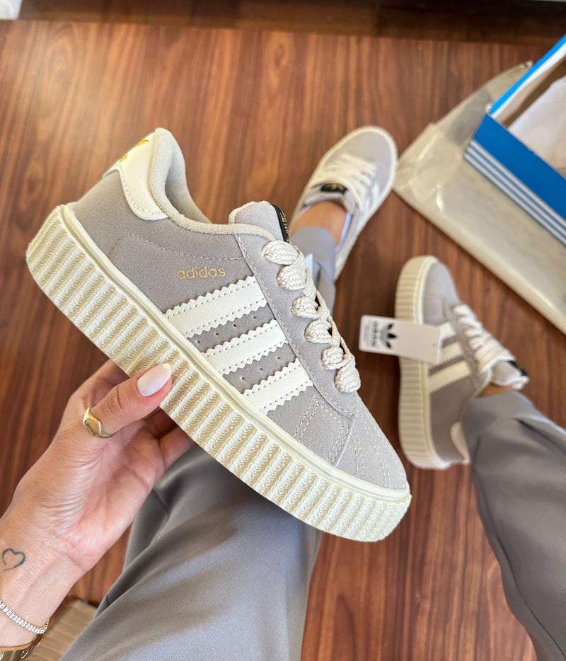 ADIDAS 4D PLUS RETRO CINZA